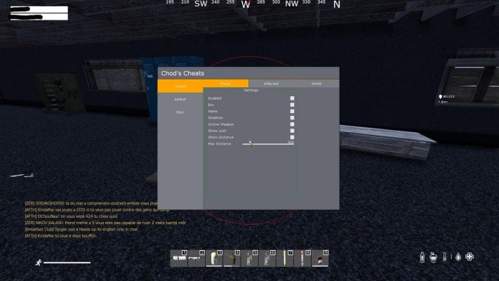 DayZ Wallhacks